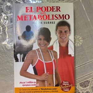 El Poder del Metabolismo - Spanish Fitness Paperback (Red, White)